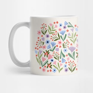 Summer ditsy wildflowers Mug